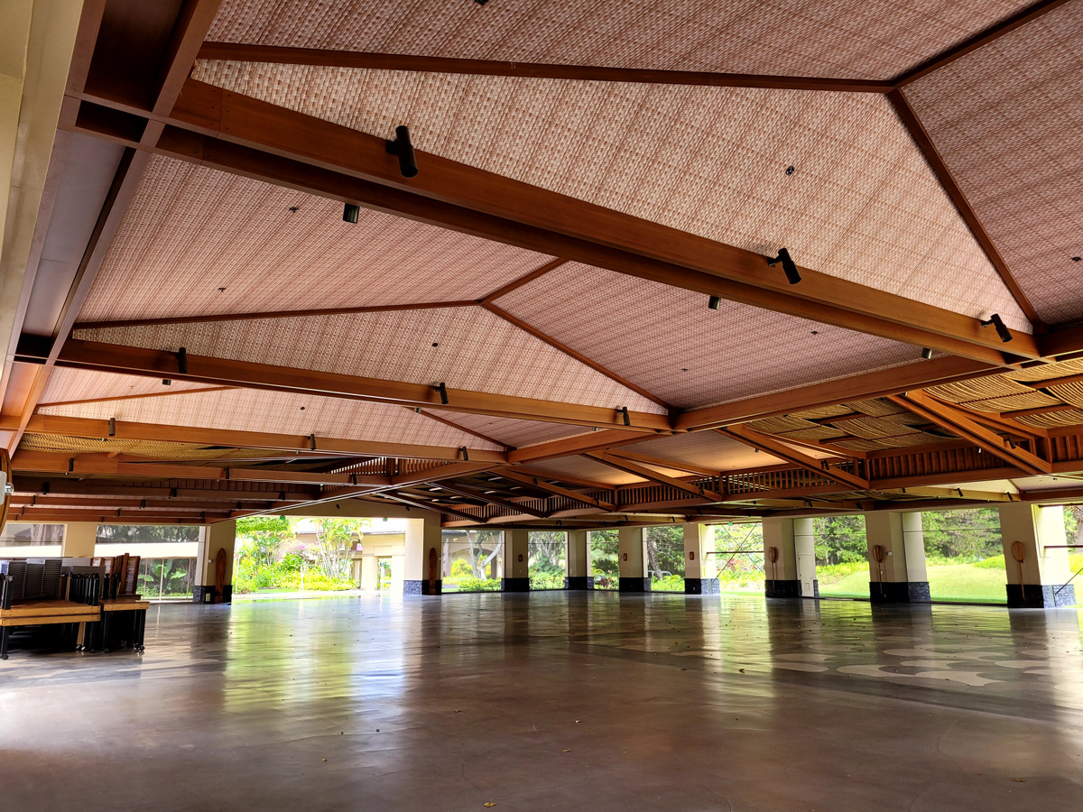 intricate ceiling work