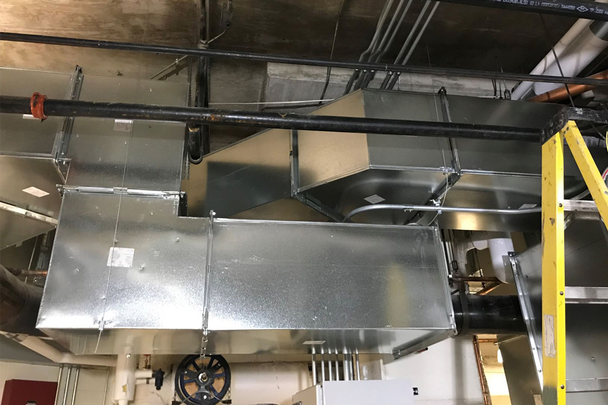 sheet metal instsallation