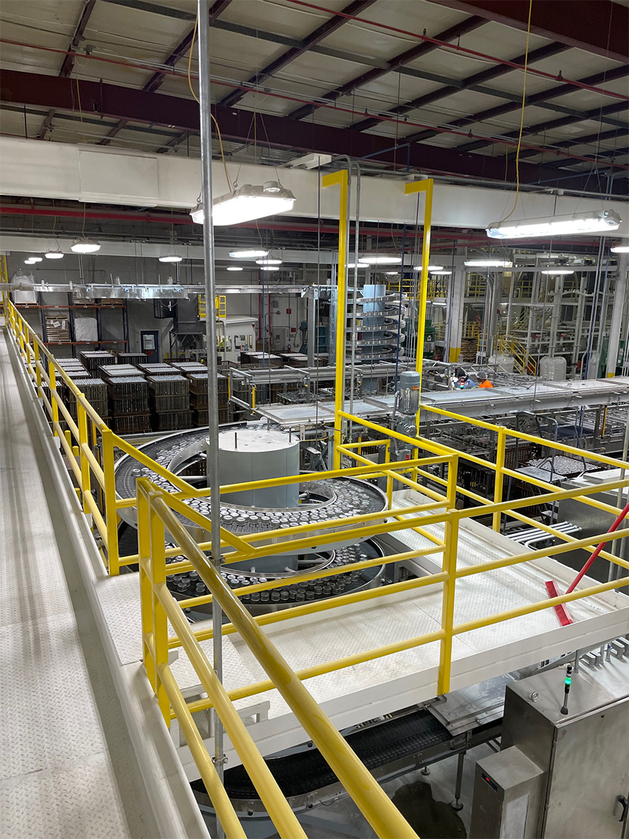 food production conveyor system