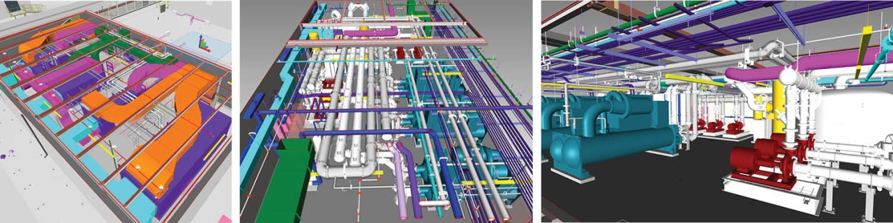 clash detection drawings from P1 BIM VDC