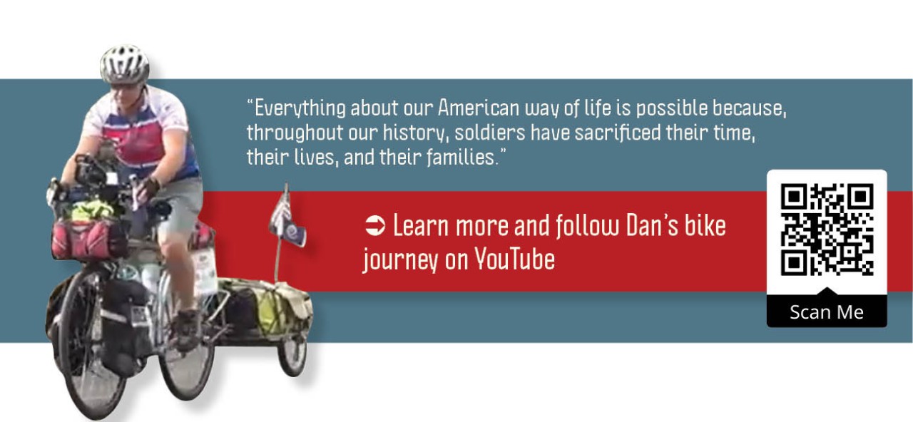 dan ott on a cross-country bike ride