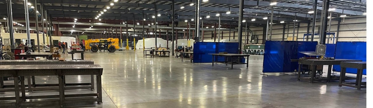 P1 Millwright fabrication shop