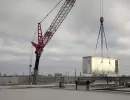 crane installing mechanical system