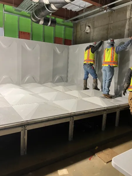 p1 construction rainwater tank