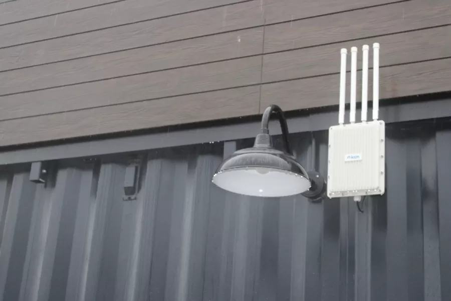 exterior lighting and wifi network exterior lighting and wifi network