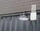 exterior lighting and wifi network