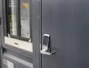 exterior door security system