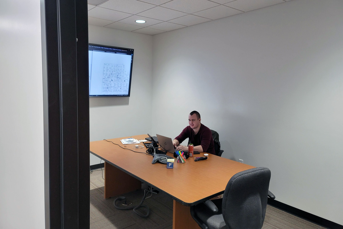 p1 construction conference room