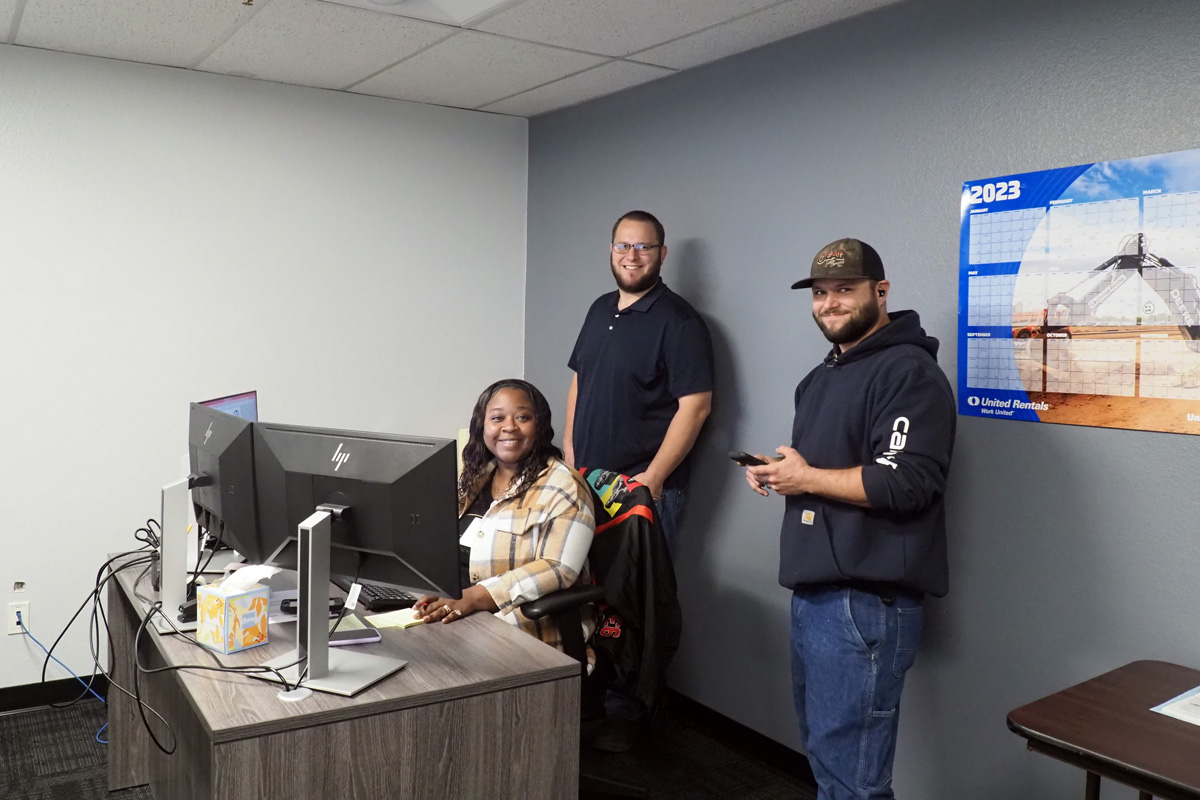 construction office staff