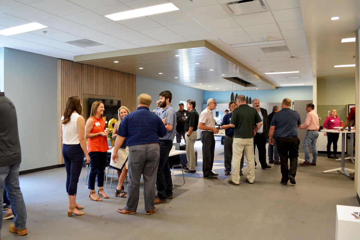 Lenexa office gathering room