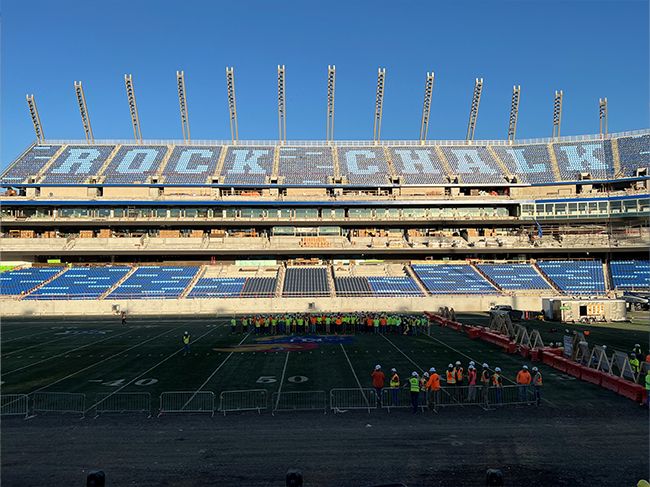 KU David Booth Kansas Memorial Stadium Phase I