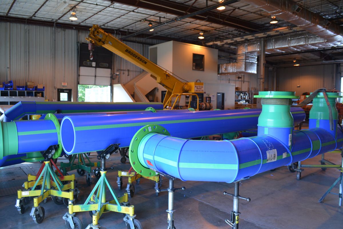 aquatherm pipe fabrication project in lawrence, ks